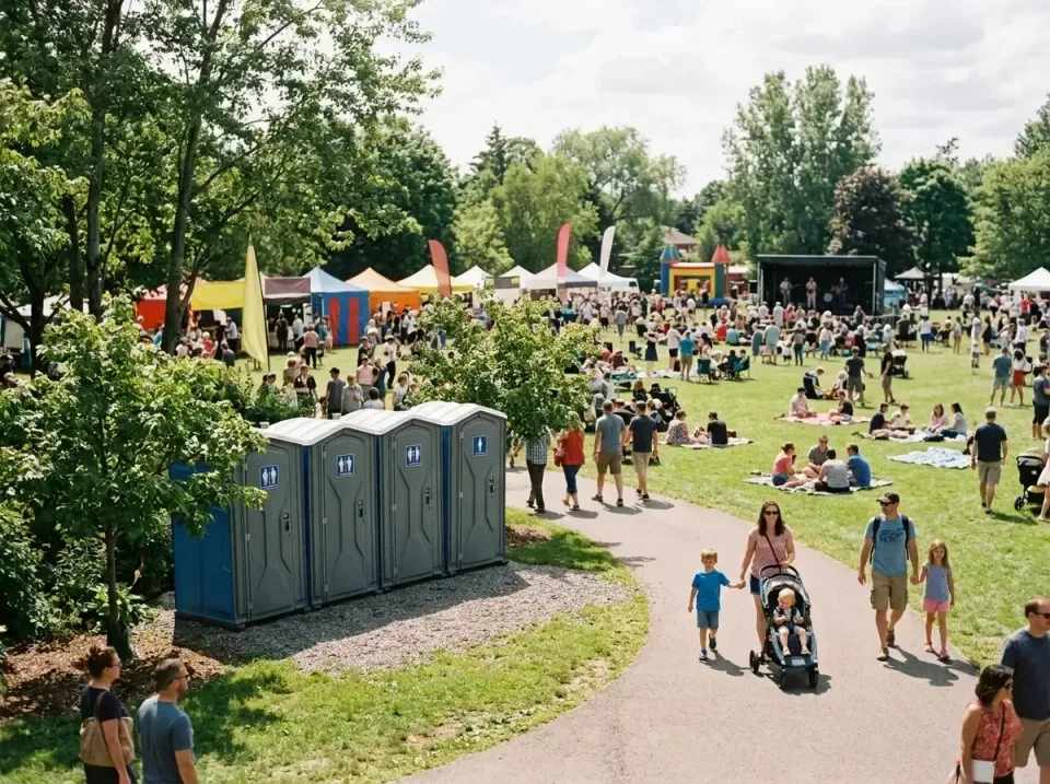 public-park-community-event-se-005 — expert technician, Budget Porta Potty / Portable Toilet / Porta John / Port-a-Loo in Un…