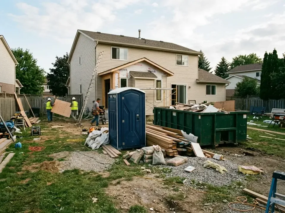 residential-home-renovation-ba-009 — detailed close-up, Budget Porta Potty / Portable Toilet / Porta John / Port-a-Loo in Un…
