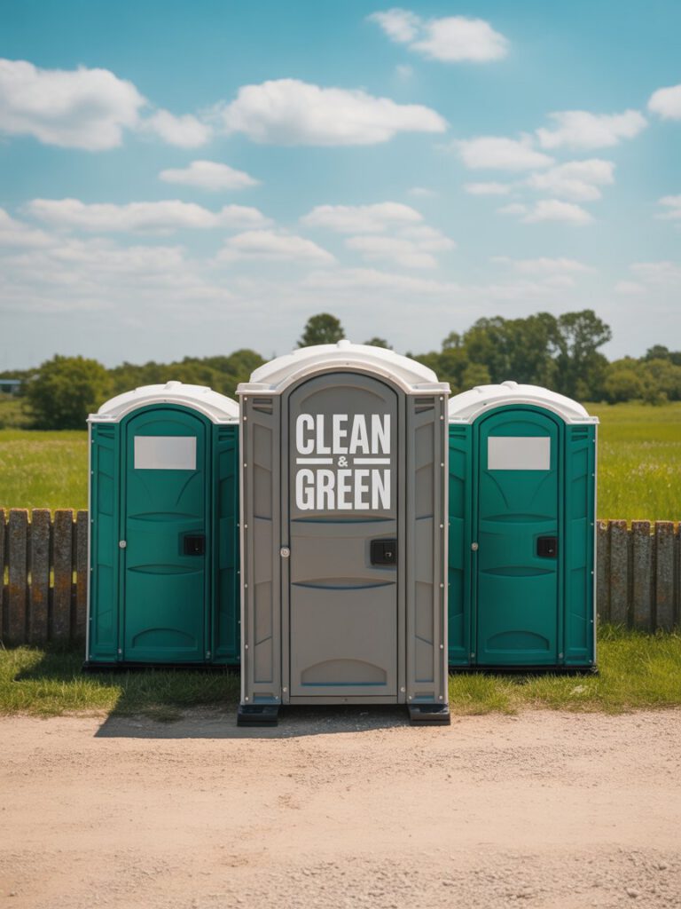 a photograph of three portable toilets Discovery Bay, CA 94505 7